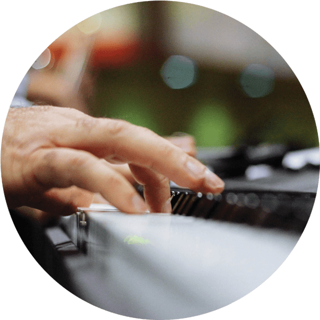 At First Church, We Worship Jesus, Our Lord God And - Piano (636x636), Png Download