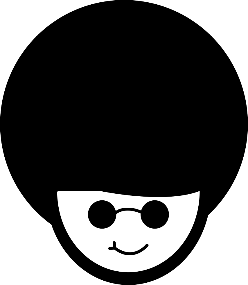 Black Afro Hair Png Transparent Images - Desenho De Cabelo Black Masculino (400x400), Png Download