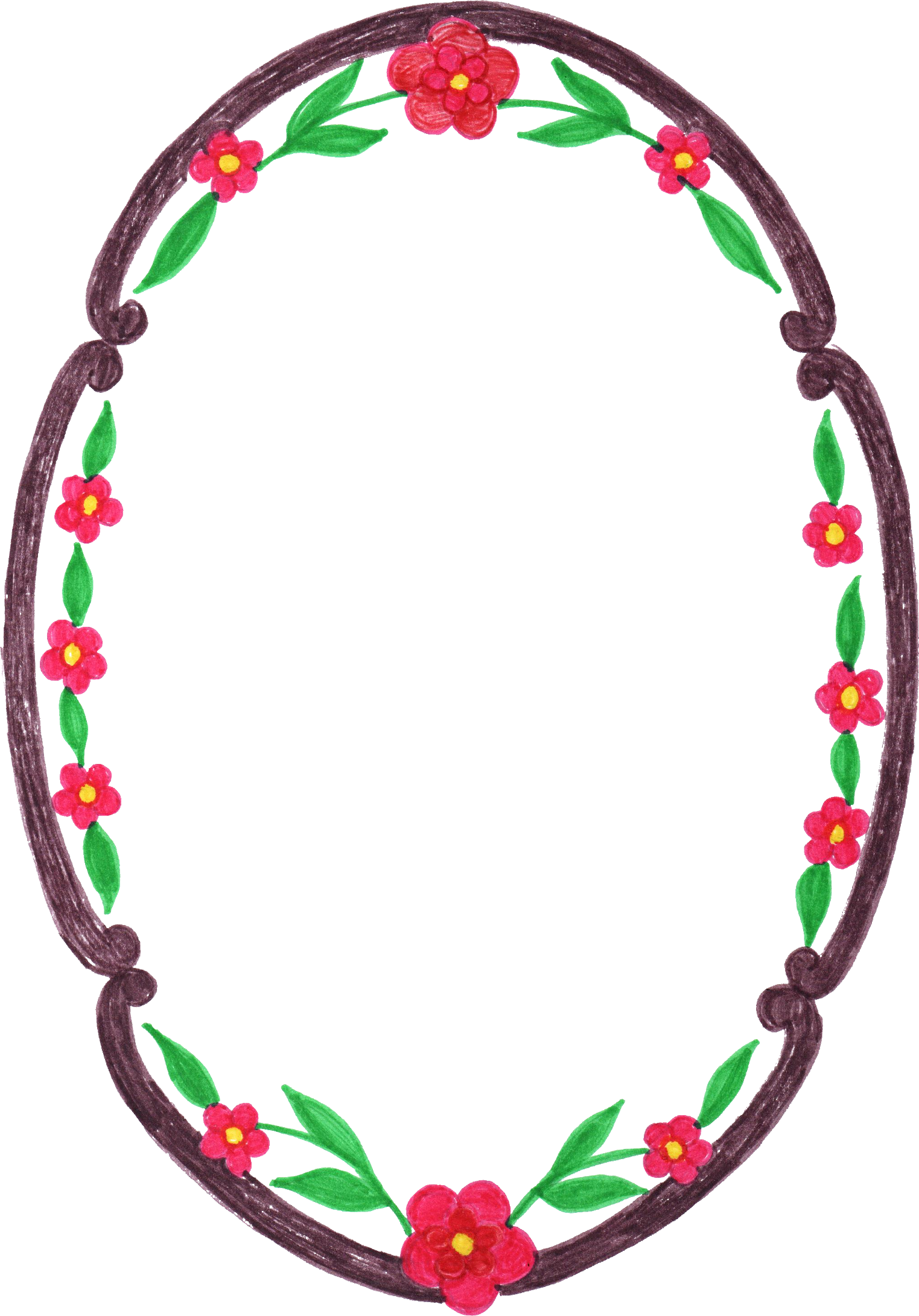 Free Download - Oval (1523x2181), Png Download