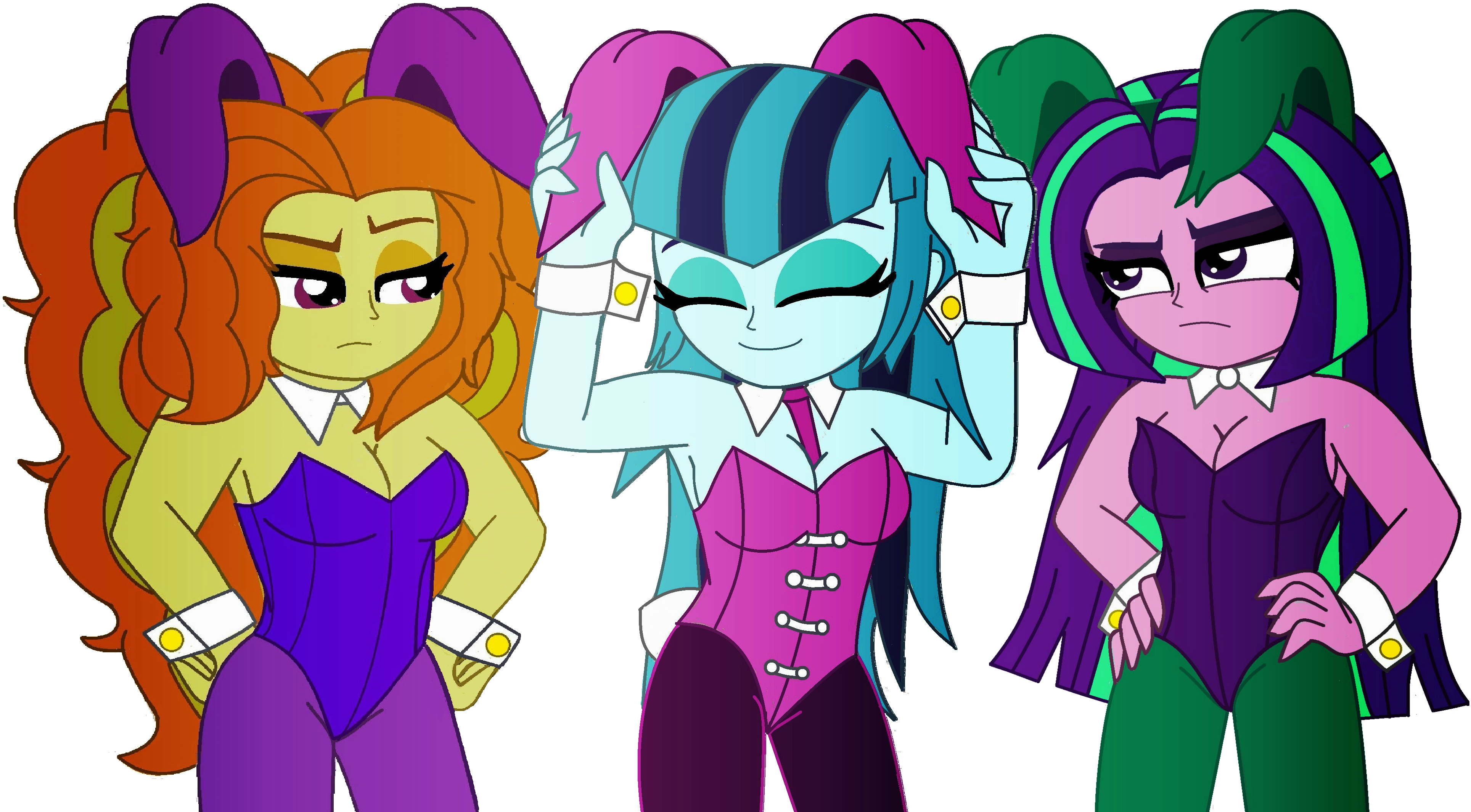 Adagio Dazzle, Adorasexy, Aria Blaze, Armpits, Artist - Breast (3980x2380), Png Download