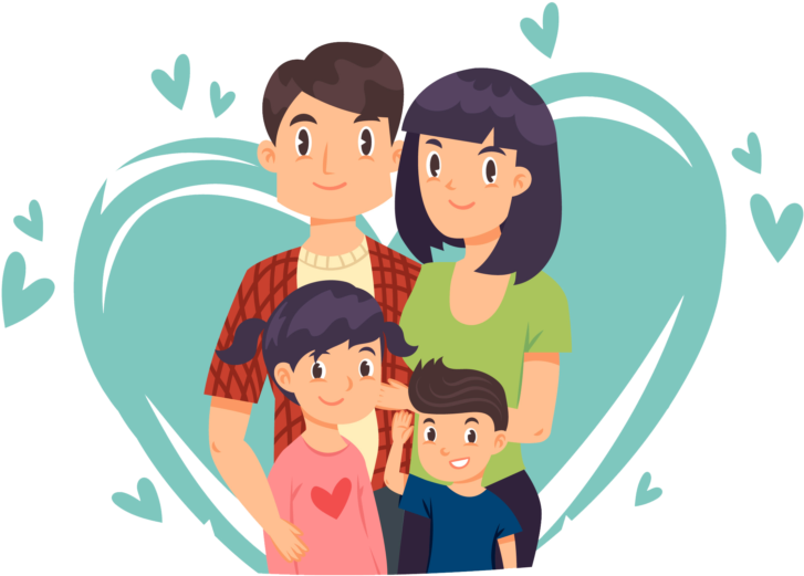 Fathers Day Png Free Download - Aile Sevgisi (1024x683), Png Download