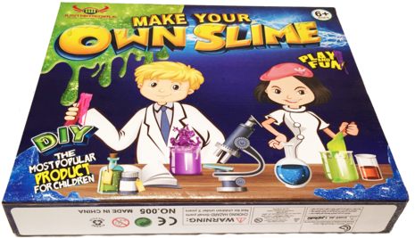 Diy Science Lab For Kids, Slime Kit, Justnkredible - Cartoon (480x480), Png Download