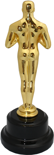 Download Hd Academy Award Statue Png Trofeo Oscar Png Transparent Png Image Nicepng Com