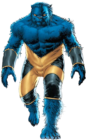 X-men Cliparts - Hank Mccoy Beast (300x486), Png Download