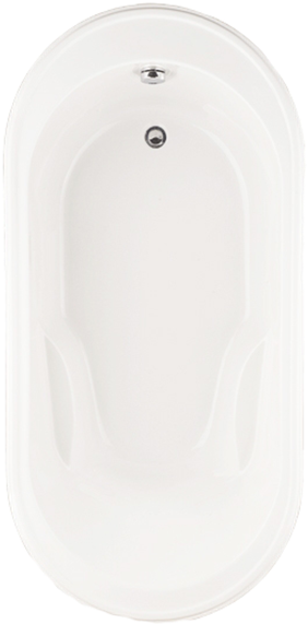 Heritage 72 Inch By 36 Inch Bathtub - Inch (570x570), Png Download