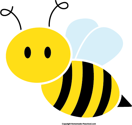 Clip Arts Related To - Bee Clipart (442x420), Png Download