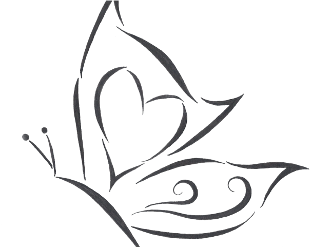 Butterfly Tattoo Designs Png Transparent Images - Design (640x480), Png Download