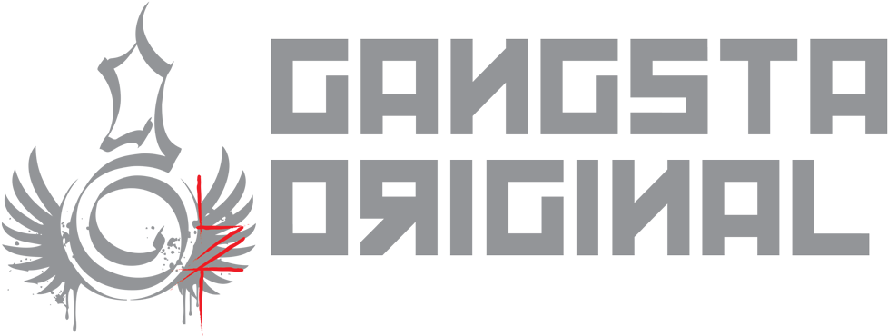Gangsta Original - Graphic Design (1000x382), Png Download