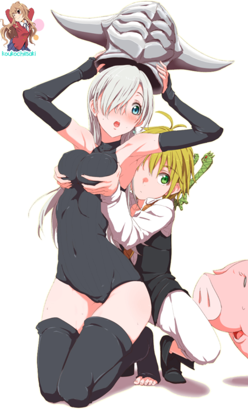 Nanatsu No Taizai And Meliodas Image - Nanatsu No Taizai (500x829), Png Download