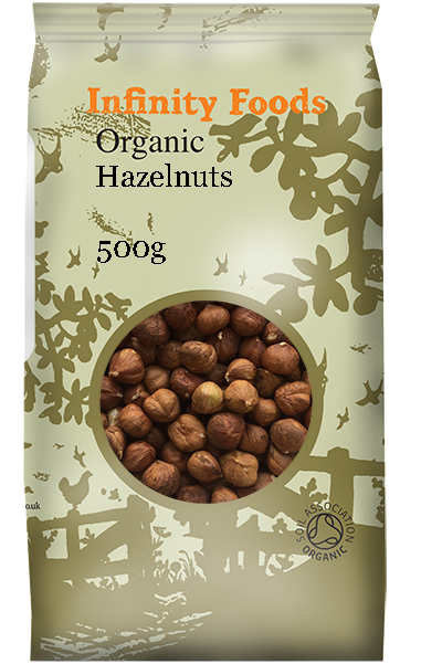 Organic Hazelnuts - 5028869020439 (600x600), Png Download