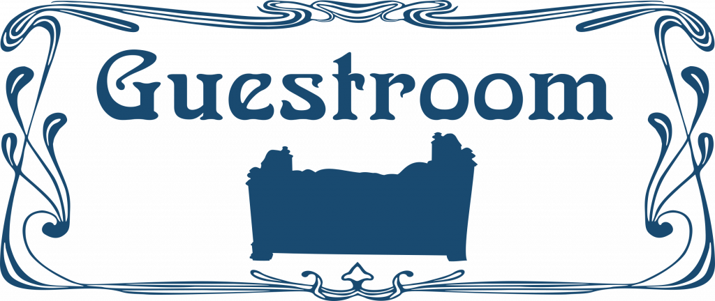 Guest Room Sign Luxury Clipart Guestroom Door Sign (1024x432), Png Download