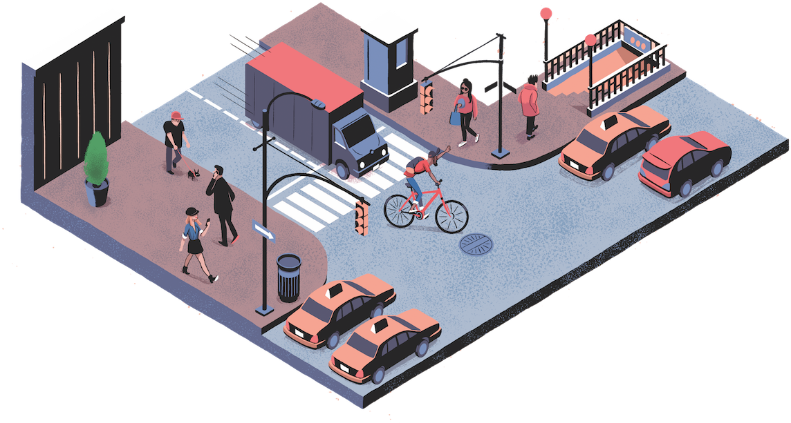 Is Urban Cycling Worth The Risk - Bicycle (1200x619), Png Download