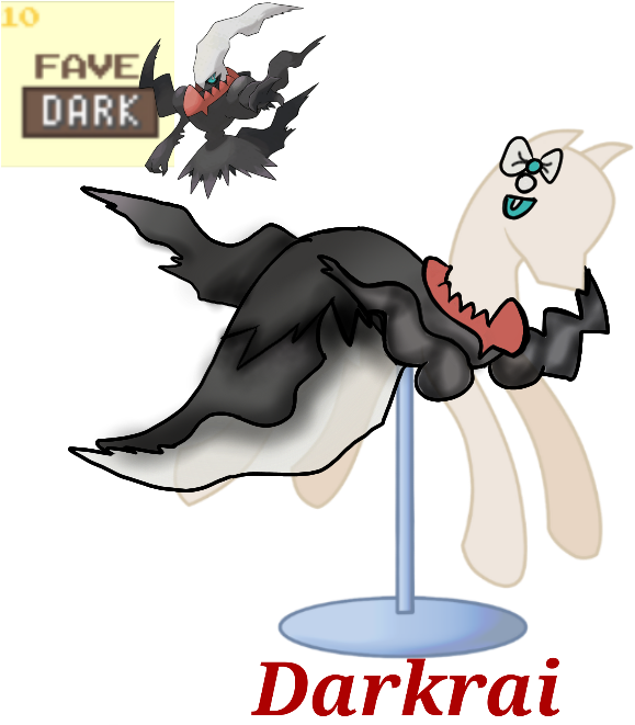 Ask Nora The Alicorn, Artist - Pokemon Cards Darkrai Mythical Collection (733x660), Png Download