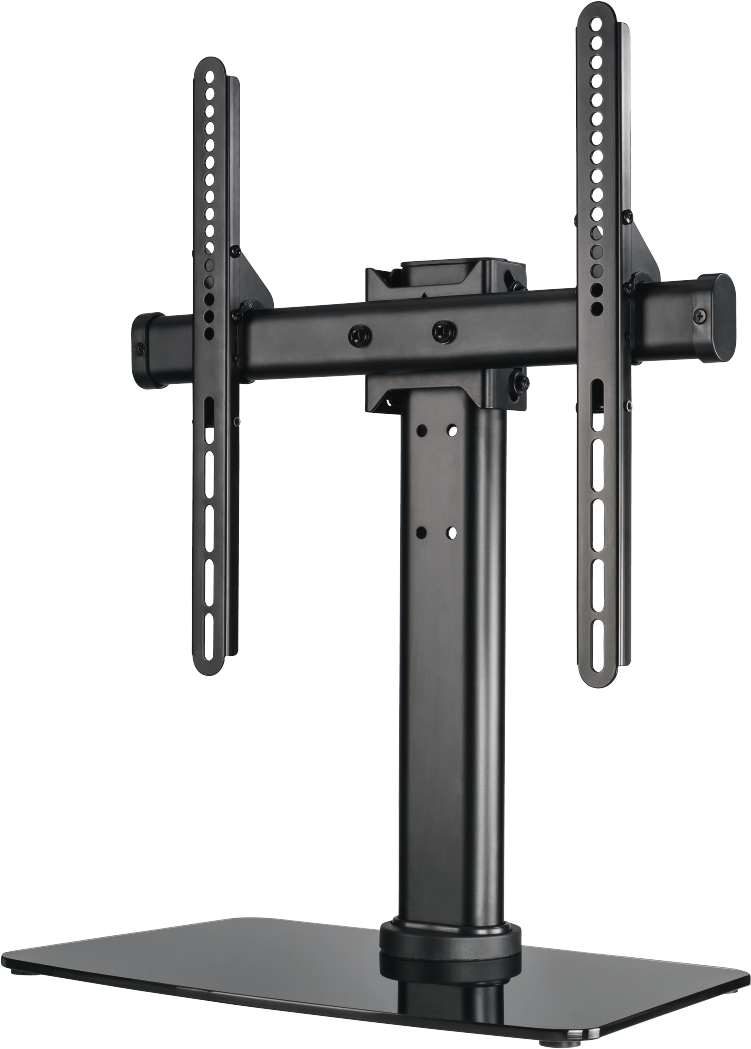 Fullmotion Tv Stand, 165 Cm , Black - Tv Tischstandfuß (1100x1100), Png Download