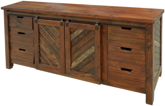 Furniture - > - Ladenkast Teak (700x458), Png Download