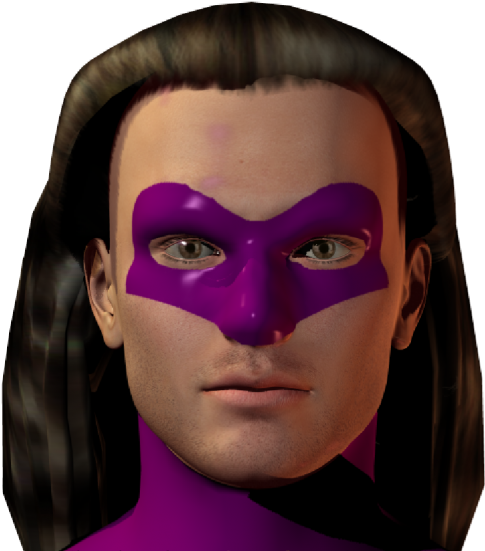 Nadino Mask Colors - Mask (540x600), Png Download