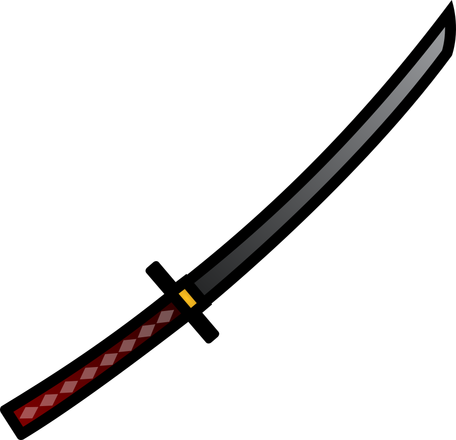 Loot Melee Katana - Surviv.io (888x856), Png Download