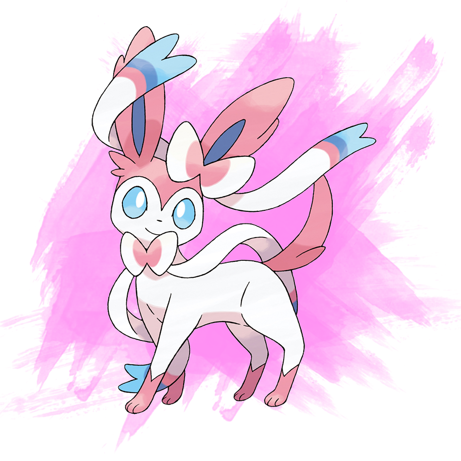 Klpzm1c - Pokemon Sylveon And Flareon (949x949), Png Download