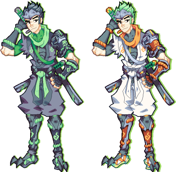 Genji Page Dolls By Raambu - Young Genji Or Sparrow (749x668), Png Download