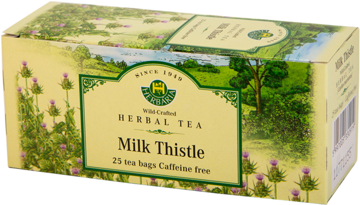 Milk Thistle Tea, 25 Tea Bags (723x500), Png Download