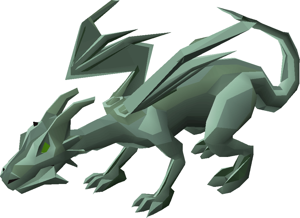 Osrs Brutal Black Dragon - Rune Dragon Osrs (1031x750), Png Download
