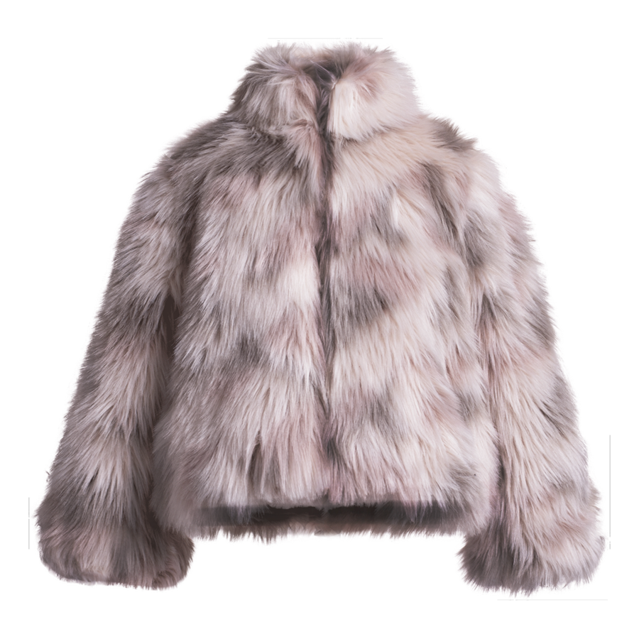 Imoga Soft Grace Faux Fur Jacket Outerwear Imoga Kids - Coat (900x900), Png Download
