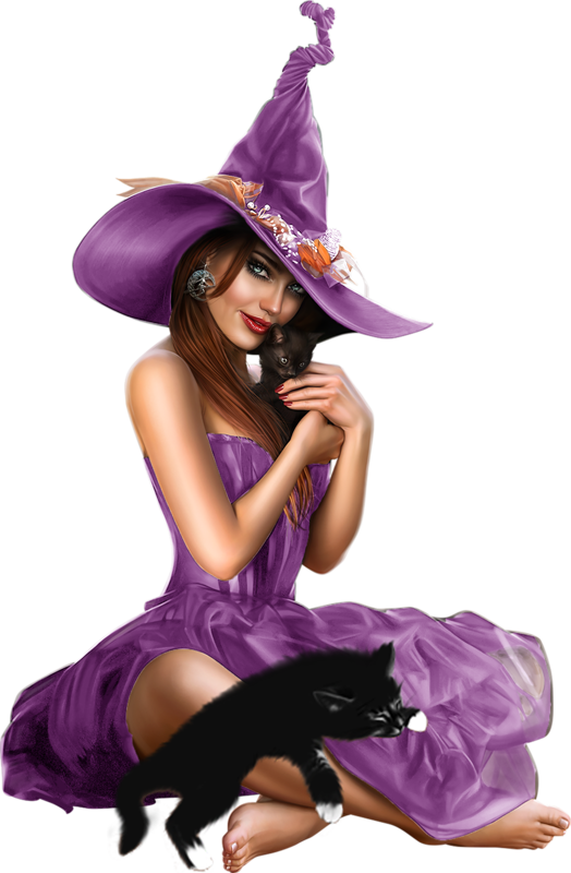Tube Halloween Femme - Png Halloween Femme Tubes (524x800), Png Download