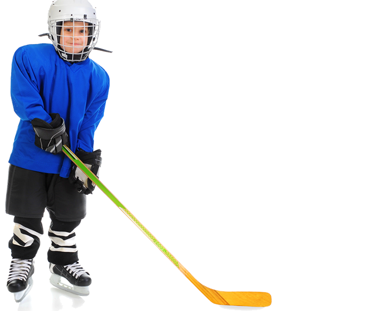 Northern Colorado's Premiere Ice Rink - Hockey Stick 7 Year Old (750x614), Png Download