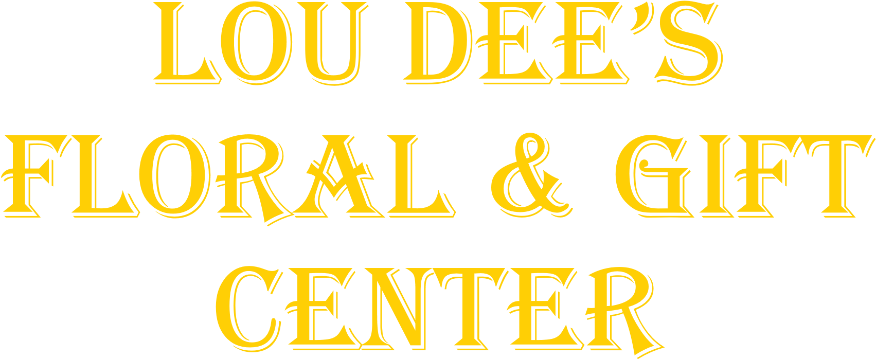 Lou Dee's Floral & Gift Center - Jms Burn Center (2053x1139), Png Download