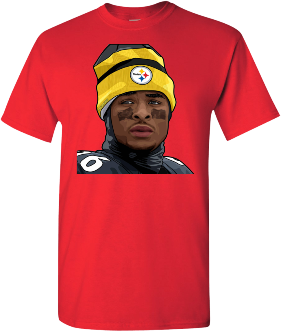 Le'veon Bell Nfl T-shirt - Shirt (1155x1155), Png Download