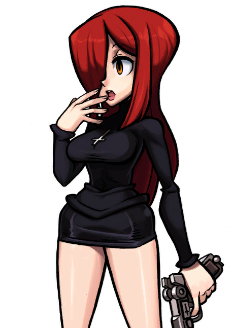 Parasoul Surprised - Skullgirls Parasoul (640x720), Png Download