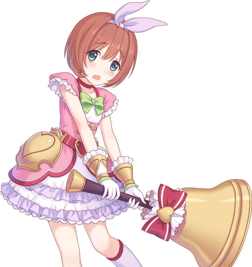 Cute Human Ax Kuribayashi Kurumi Rare Start 0 Surprised - Princess Connect! (1133x1000), Png Download