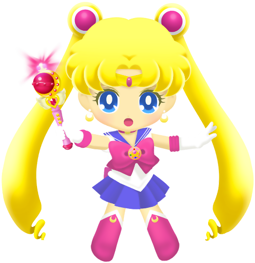 Sailor Moon Drops Transparent (678x559), Png Download