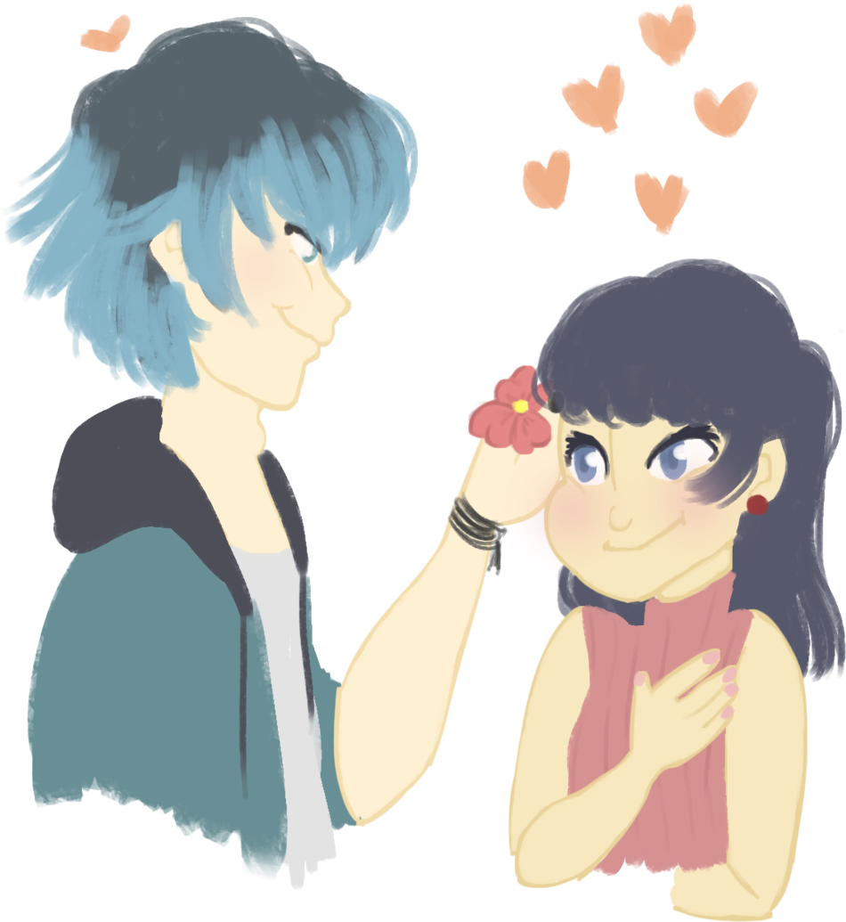 They Are Super Cute Together - Miraculous: Tales Of Ladybug & Cat Noir (1280x1217), Png Download