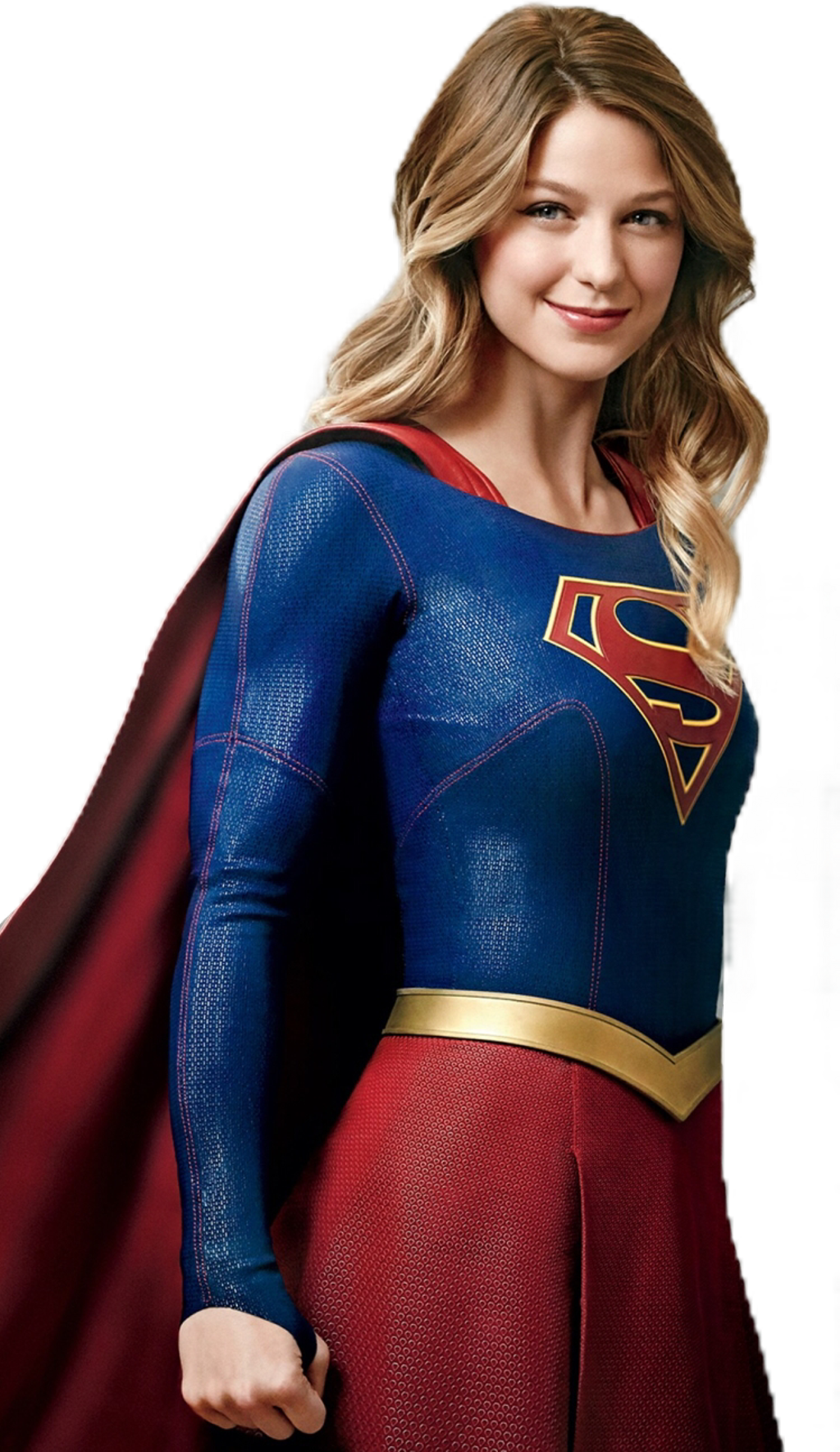 Supergirl Costume Replica... Melissa Benoist Super (480x829), Png Download