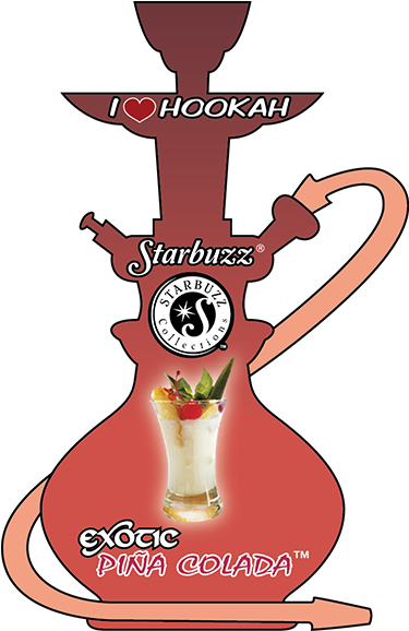 Piña Colada - Hookah Air Freshener (600x600), Png Download