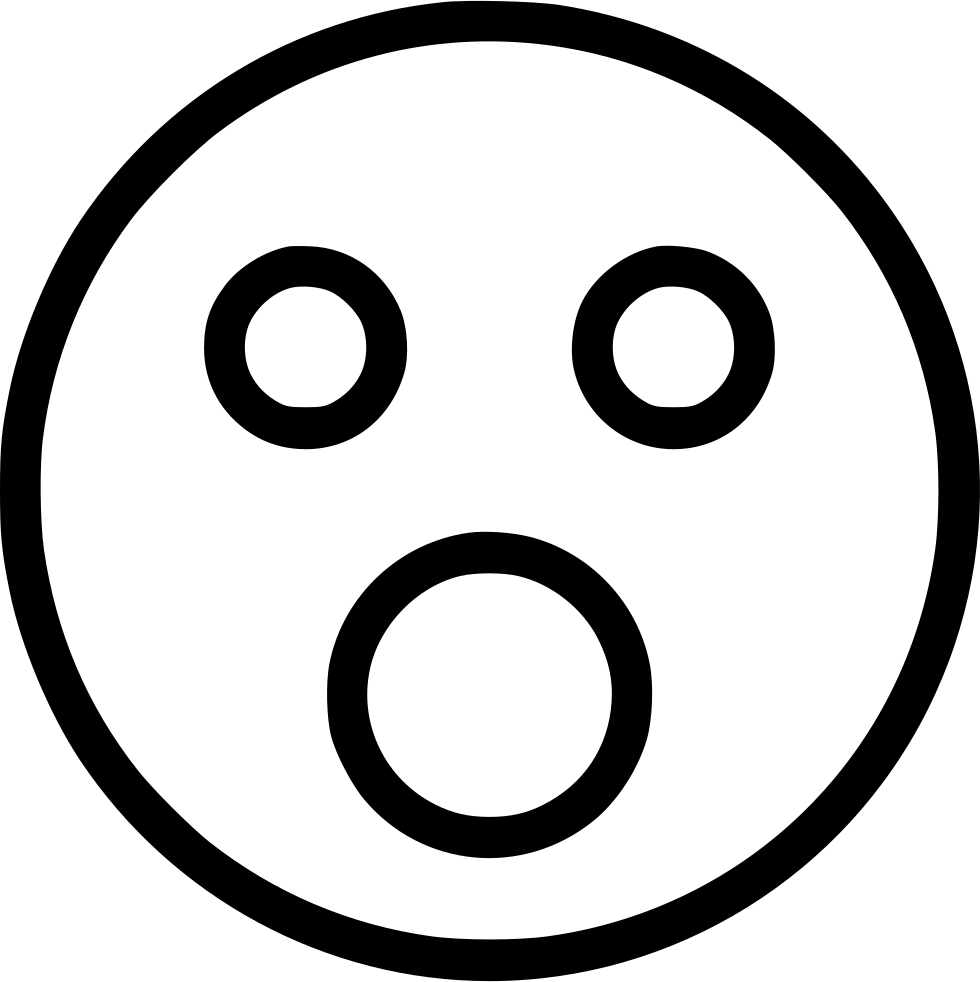 Png File - Surprise Icon (980x982), Png Download