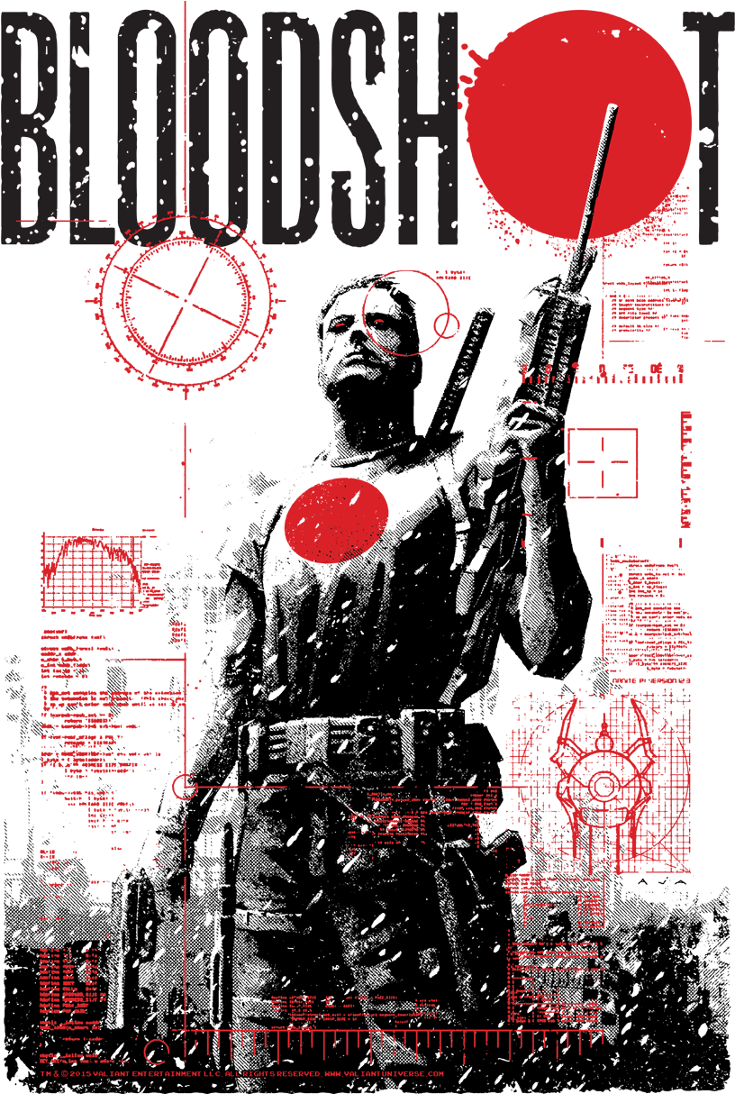 Bloodshot Death By Tech Kid's T-shirt - Bloodshot Cover (900x1296), Png Download