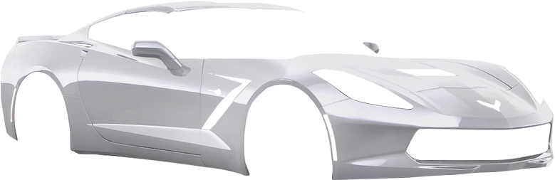 Corvette Stingray (960x420), Png Download