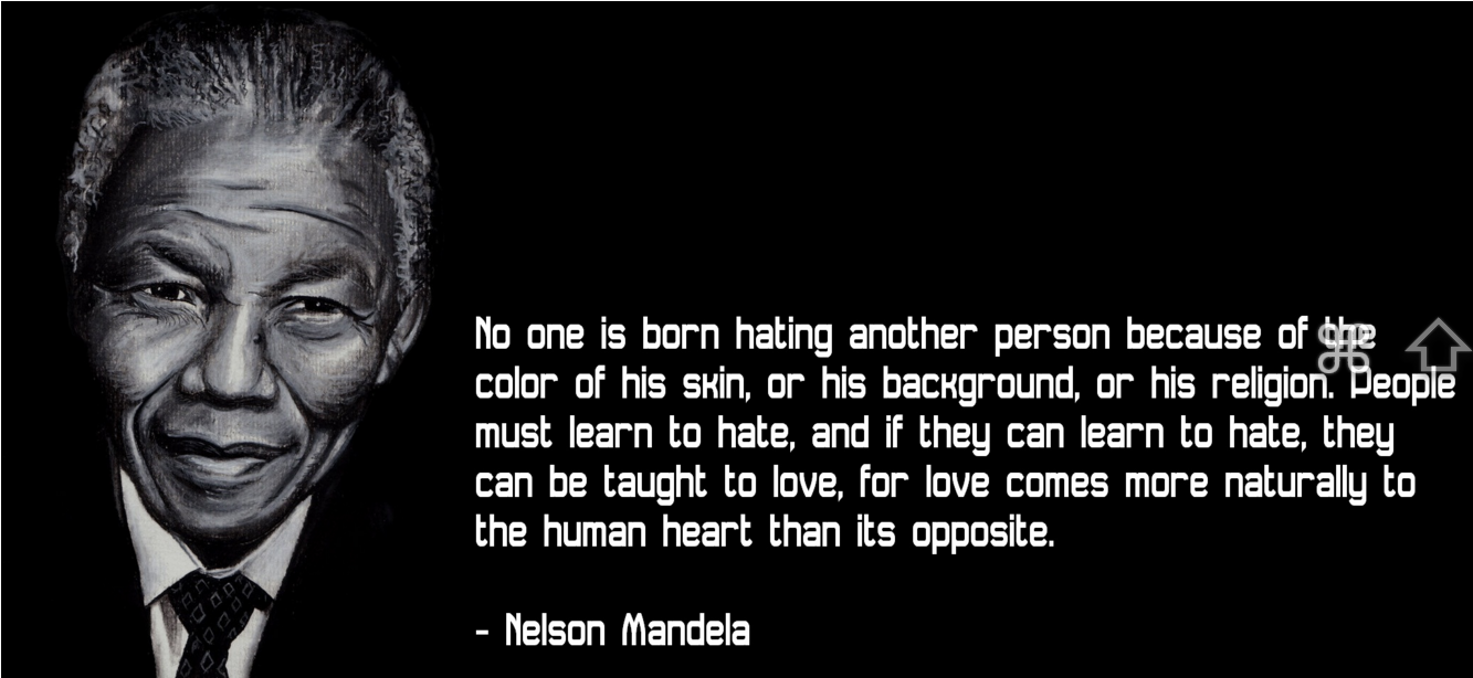 Nelson Mandela Quote - Nelson Mandela Anti Racism (1440x900), Png Download