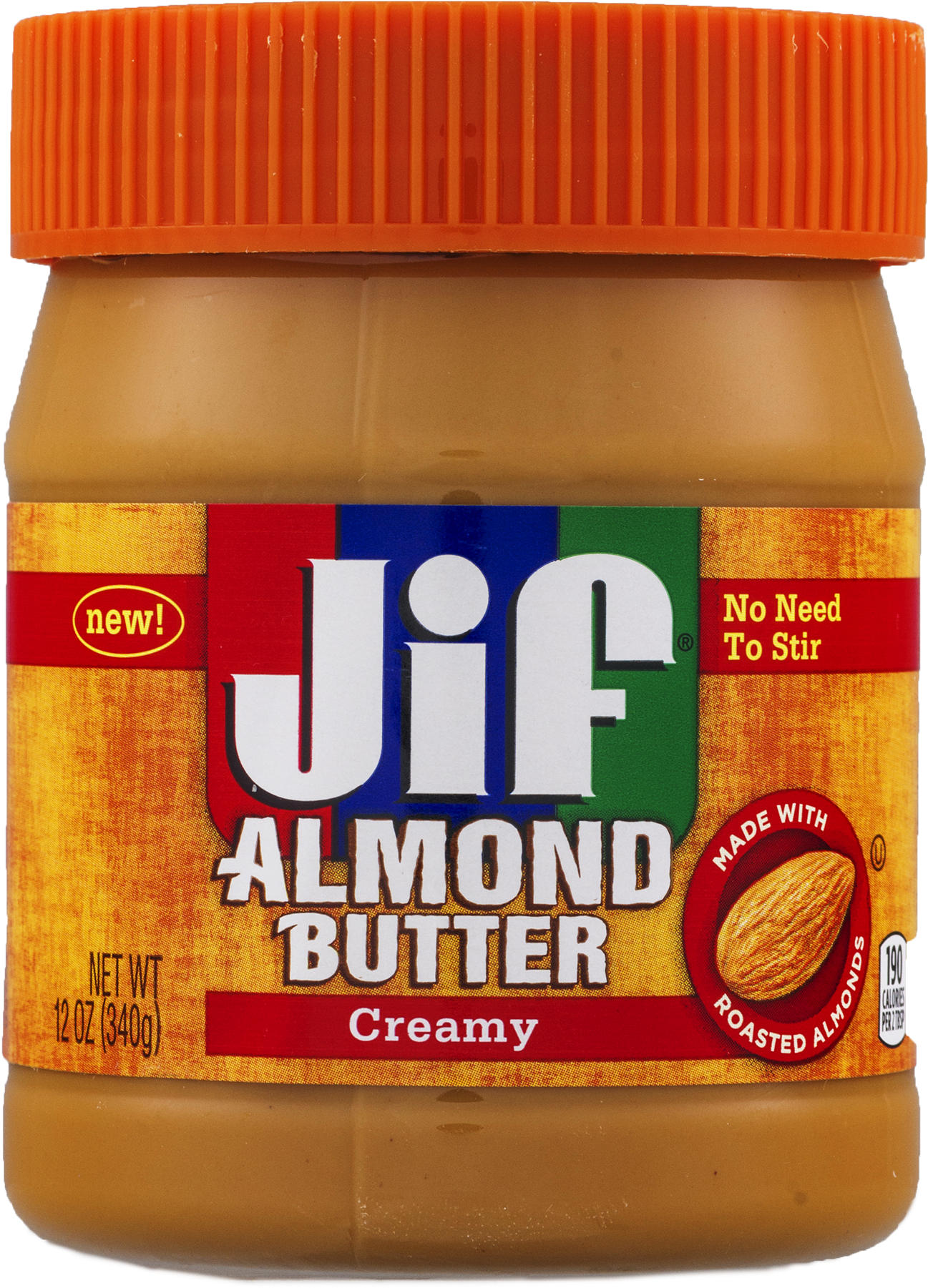 Jif Almond Butter (1800x1800), Png Download