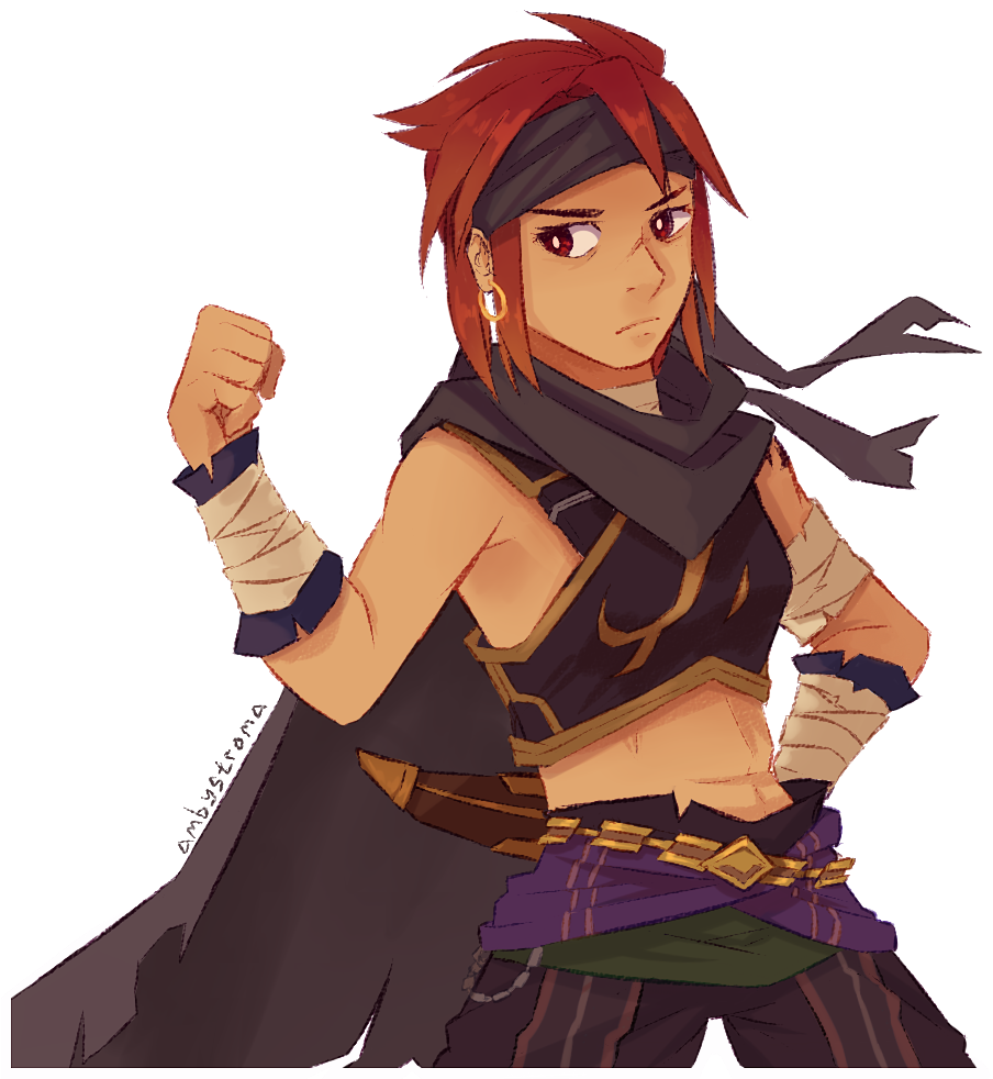 Fan Art Genderbend - Jaffar Fire Emblem Cosplay (1000x1000), Png Download