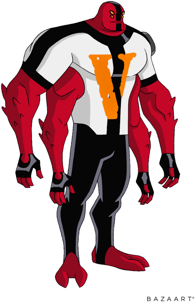Never Let Bari Touch Ur Omnitrix, Idk How Tf This Happened - Four Arms Ben 10 (750x1199), Png Download