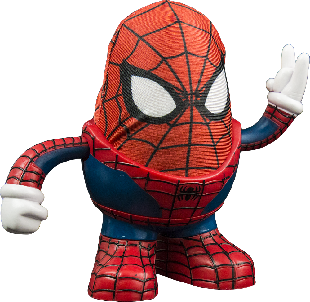 Potato Head Png Svg Royalty Free Download - Hasbro Marvel Mr. Potato Head Spider-man Action Figure (1000x974), Png Download