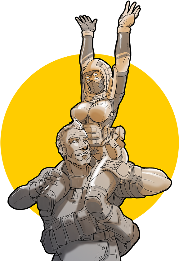 Z44zwev - Titanfall Female Pilot Fan Art (645x862), Png Download