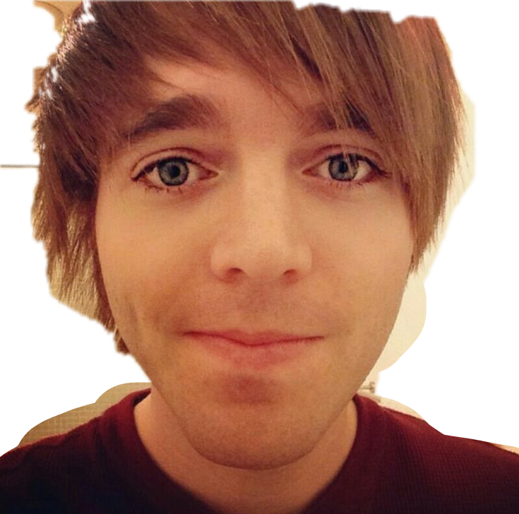 Shane Dawson Smirk (735x728), Png Download