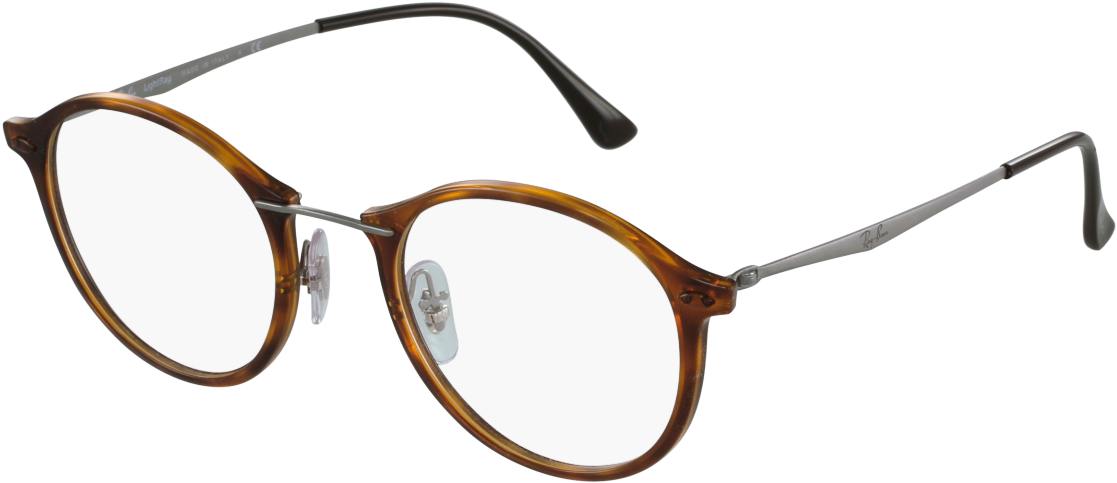 Ray Ban Rx7073 5588 Troisquart (1200x672), Png Download
