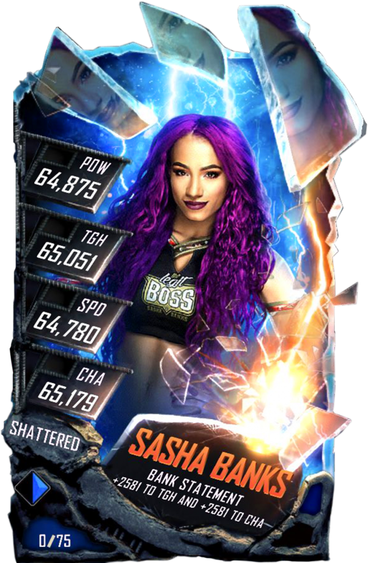 Sashabanks S5 24 Shattered2 (733x1158), Png Download