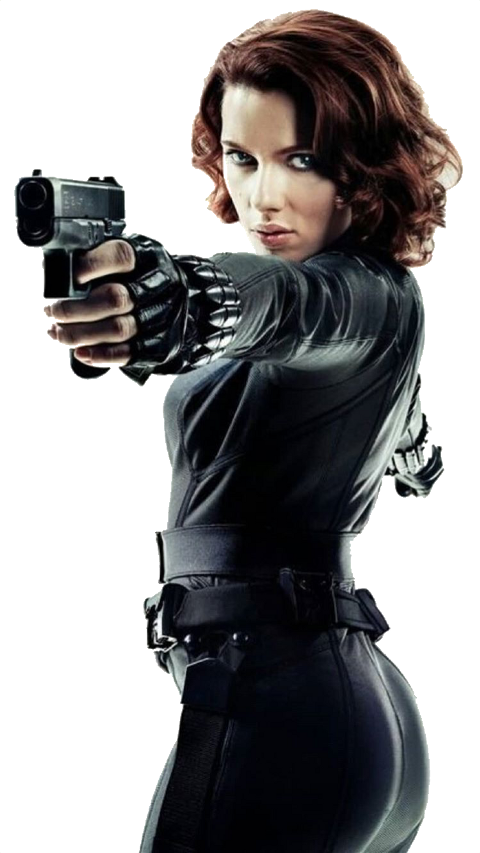 Black Widow Scarlett Johansson Sexy (480x853), Png Download