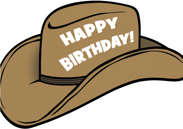 Birthday Hat Clipart Png Format - Happy Birthday Hat Png (640x480), Png Download